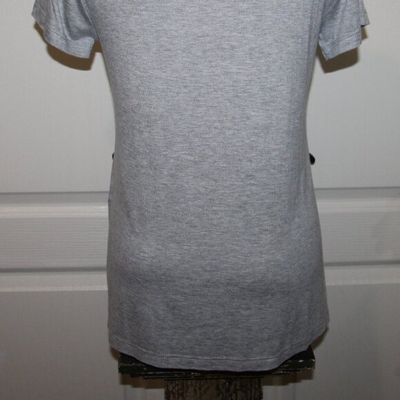 NWT! Ladies BOHO JANE Size SMALL Long Horn Skull BOHO Western Swing Tee - Picture 7 of 7